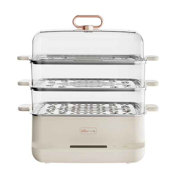 Nồi hấp điện 3 tầng 12L Bear DZG-CA2G2
