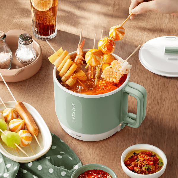 Nồi lẩu điện mini 1.2L Bear DRG-Z12K1 - Ảnh 4