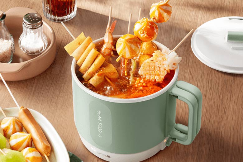 Nồi lẩu điện mini 1.2L Bear DRG-Z12K1
