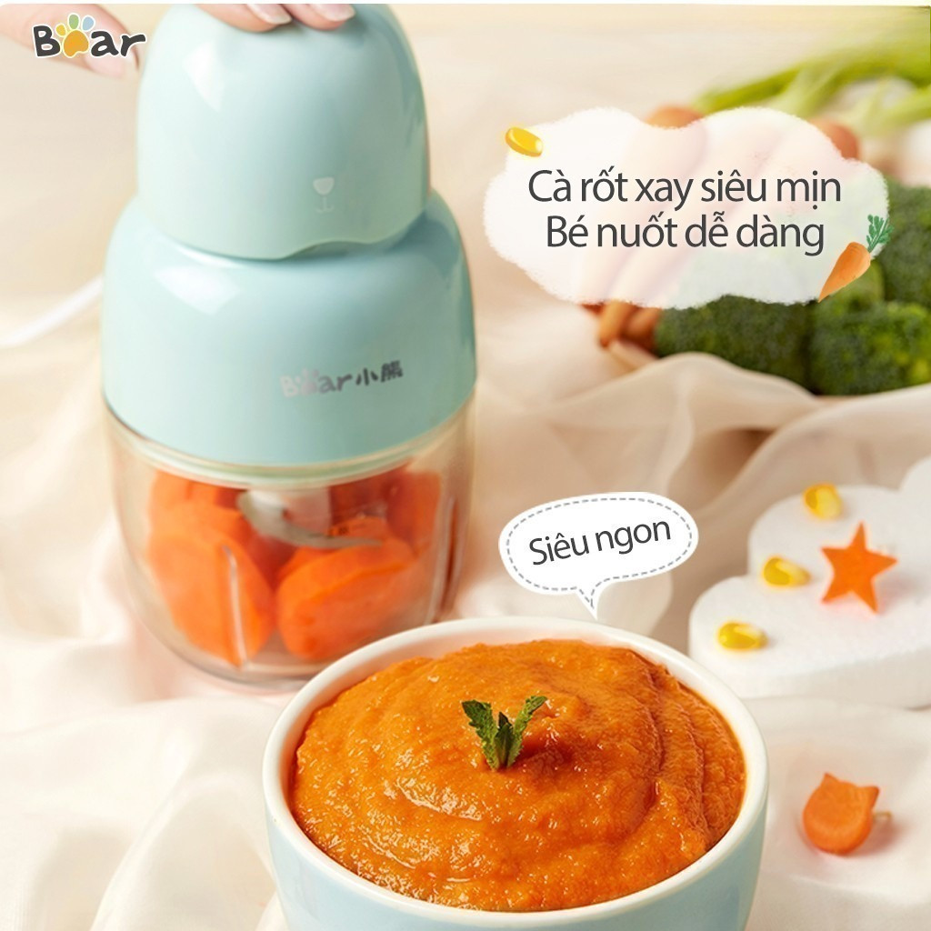 Máy xay ăn dặm 0.3L Bear QSJ-B01P1 (CH-4H01T) - Ảnh 2