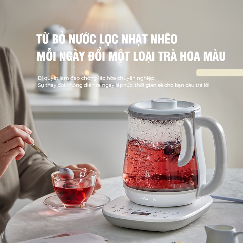 Bình trà đa năng 1.5L Bear YSH-D15V7 (HK-5H15N21) - Ảnh 3