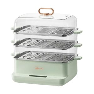 Nồi hấp điện 3 tầng 12L Bear DZG-CA2G2