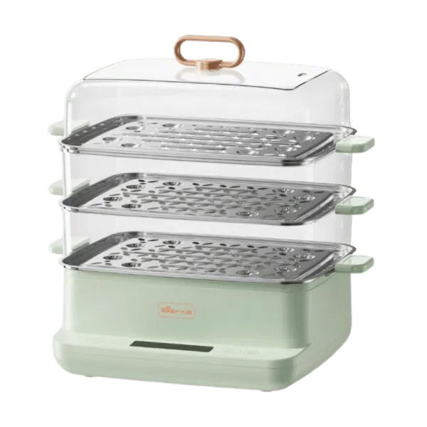 Nồi hấp điện 3 tầng 12L Bear DZG-CA2G2